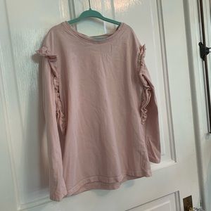 Tea Collection long sleeve ruffle top